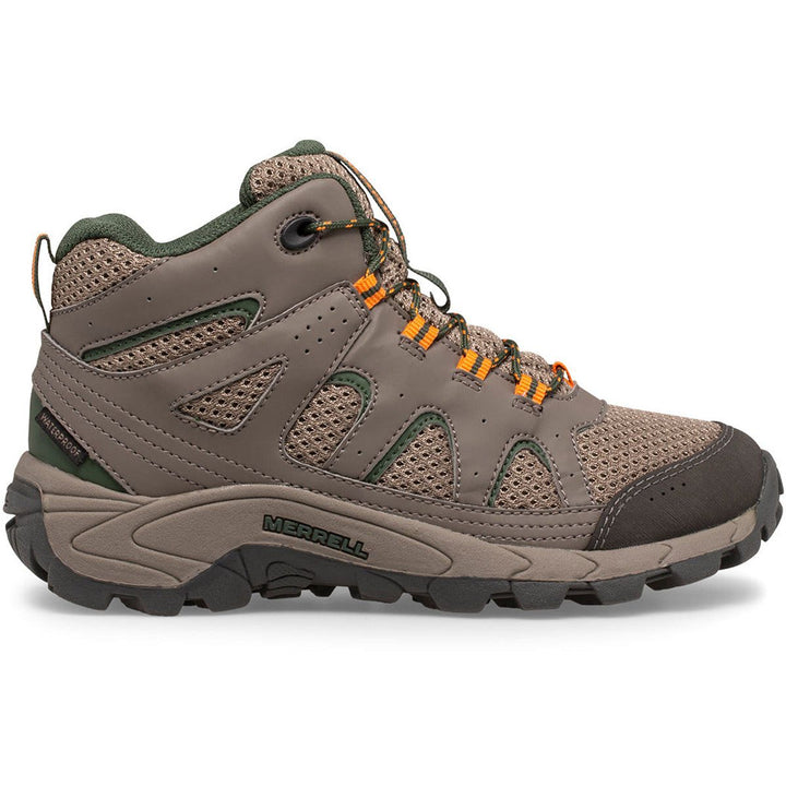 Merrell Wanderschuhe Oakcreek Mid Lace Wtrpf Kinder