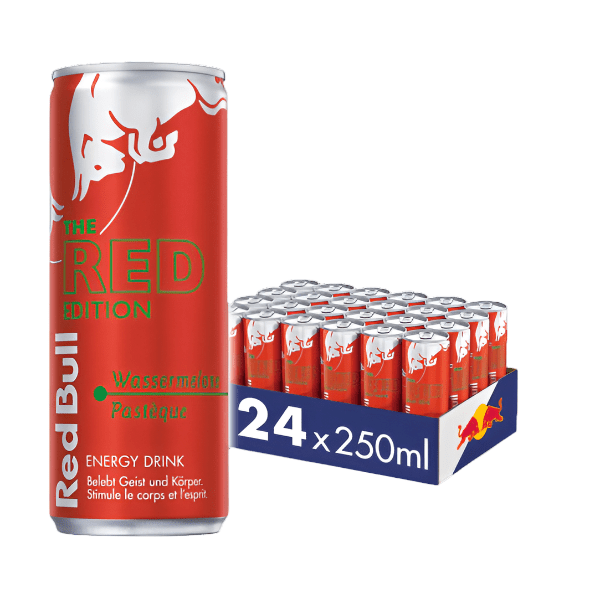 Red Bull Energy Drink Red Edition Wassermelone 24x250ml