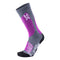 Medium Grey Melange/Purple