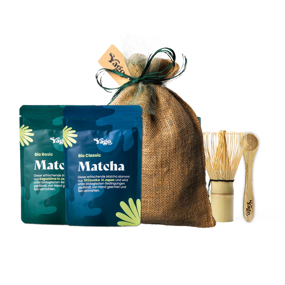Yago Matcha Bio Matcha Tee Geschenkset