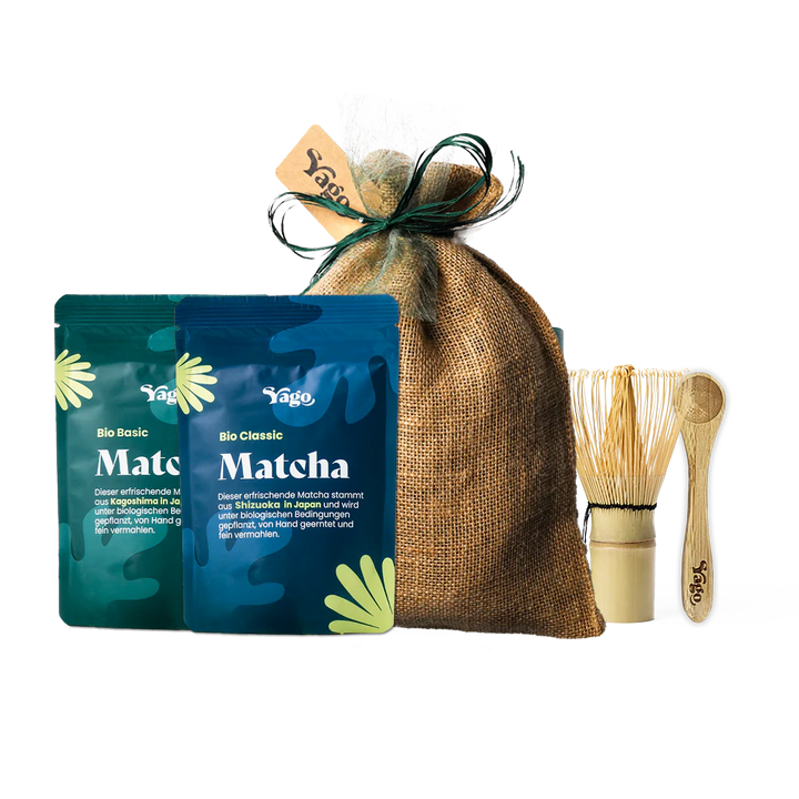 Yago Matcha Bio Matcha Tee Geschenkset