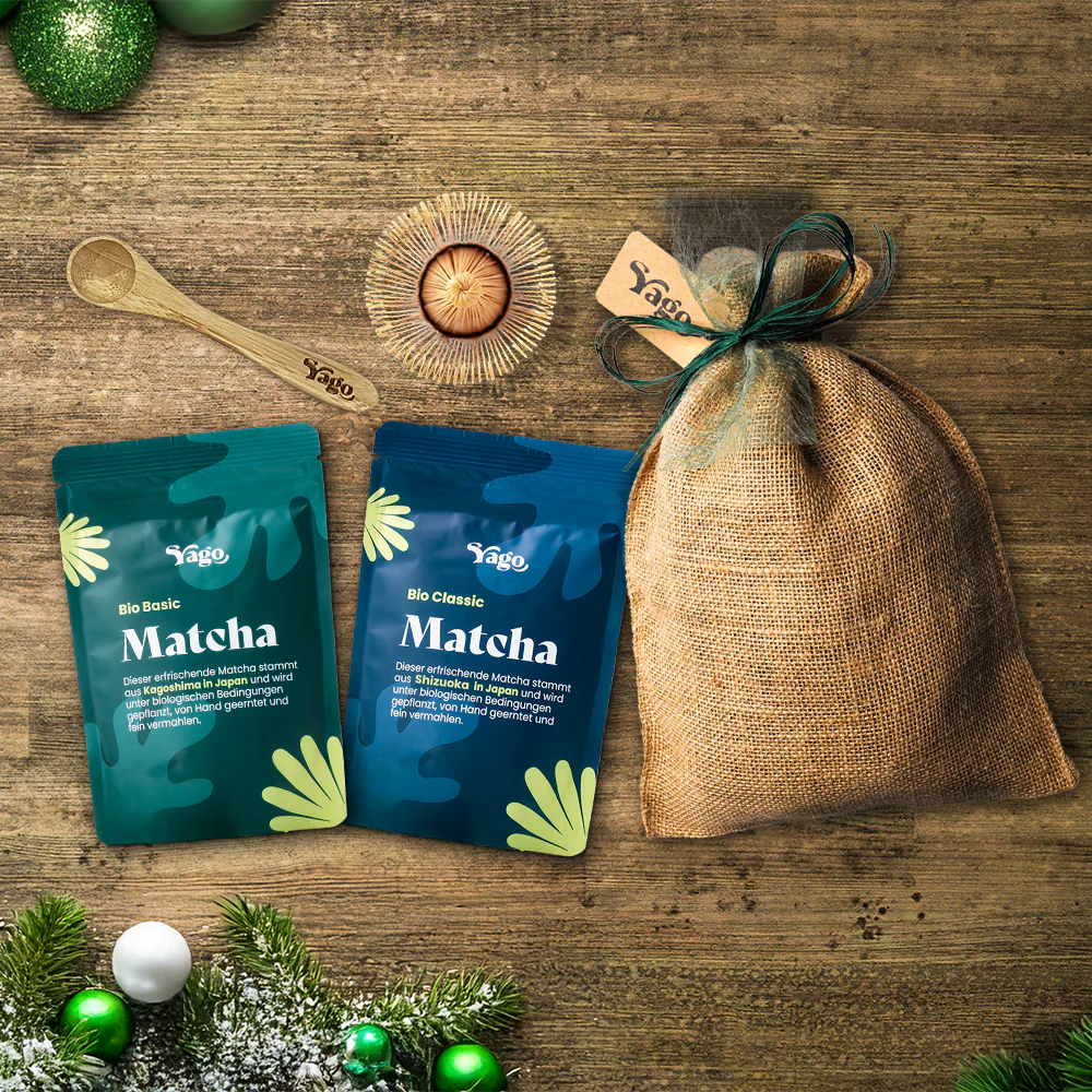 Yago Matcha Bio Matcha Tee Geschenkset