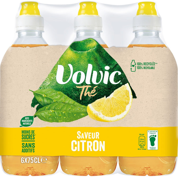 Volvic Tee Zitrone 6x750ml