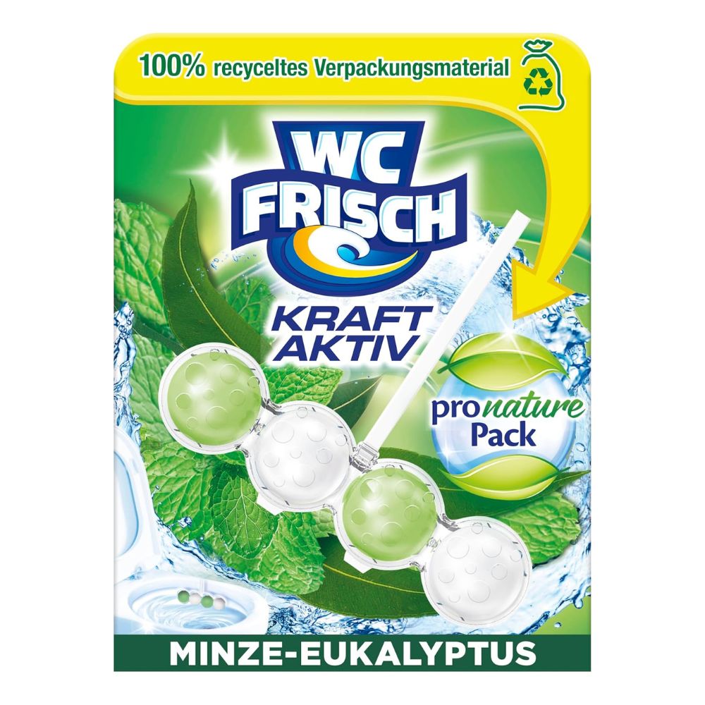 WC Frisch WC Stein Kraft Aktiv Minze Eukalyptus