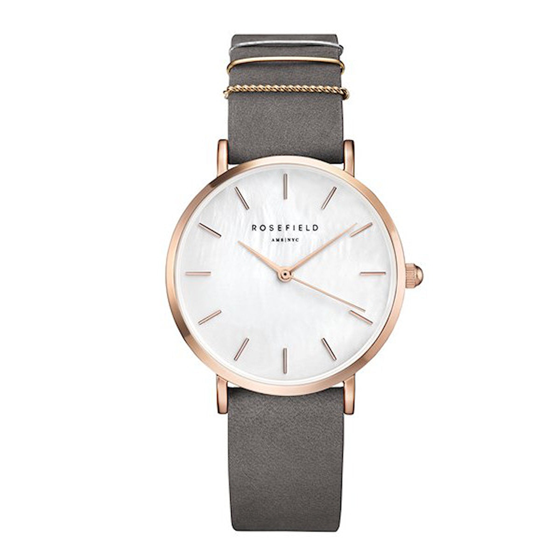 Rosefield THE WEST VILLAGE Elephant Grey Rosegold /33