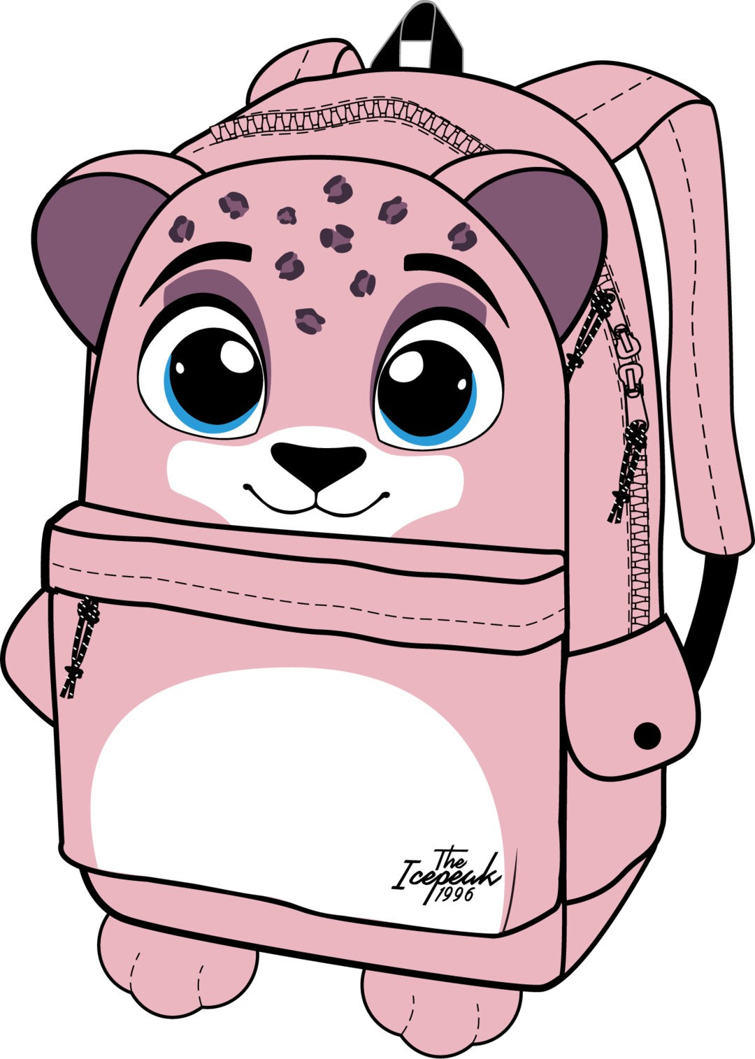 Icepeak Gurley Rucksack Kinder – Light Pink