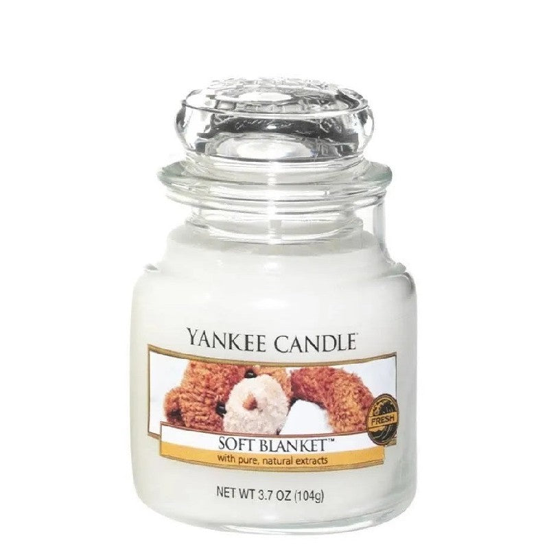 Yankee Candle Duftkerze Soft Blanket small Jar (klein/petite)