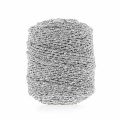 Hoooked Milano Eco Barbante, Gris 50G im Outlet Sale
