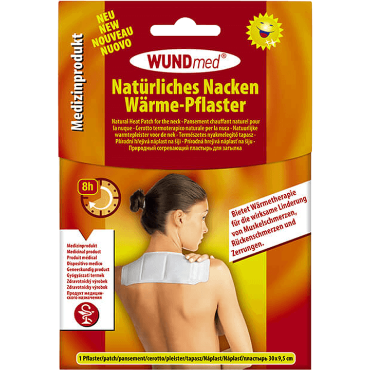 WUNDmed Gesundheit Nacken-Wärmepflaster 30 x 9,5cm, 50g