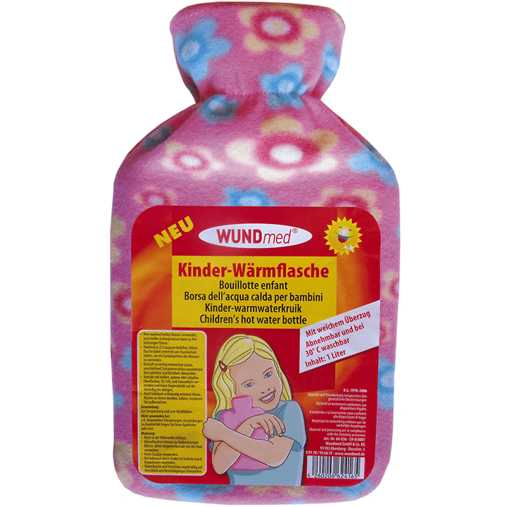 WUNDmed Gesundheit Wärmflasche für Kinder, Inhalt: 1 Liter im Outlet Sale