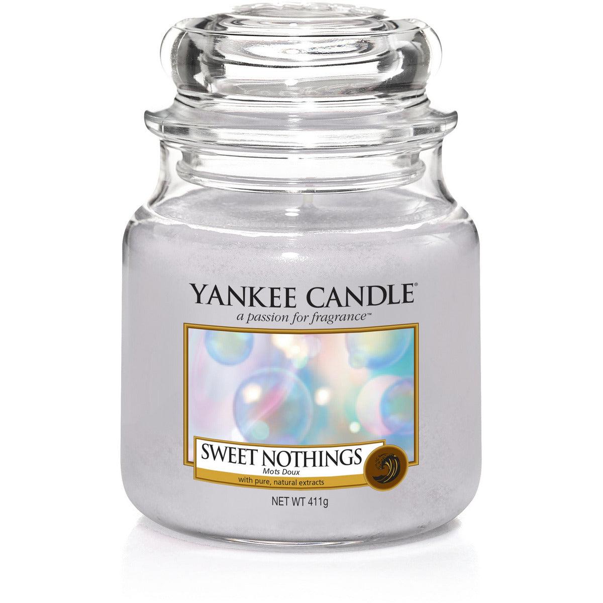 Yankee Candle Kerze Sweet Nothings medium Jar (mittel) im Outlet Sale