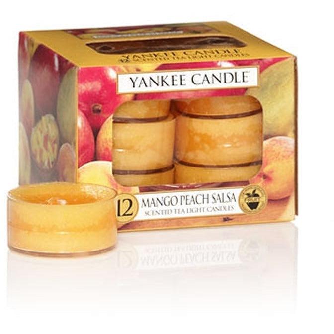 Yankee Candle Teelichter Mango Peach Salsa TEA LIGHTS im Outlet Sale