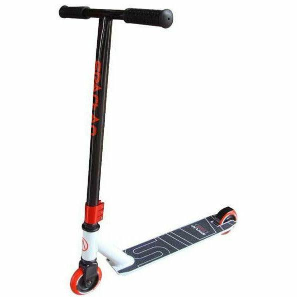 Stunt Scooter Alu Rot/Weiss im Outlet Sale