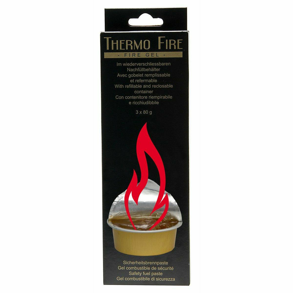 Thermo Fire Sicherheitsbrennpaste 3x80g Einweg im Outlet Sale