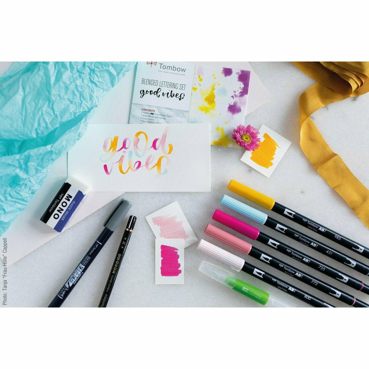 Tombow Blended Lettering Set Good Vies im Outlet Sale