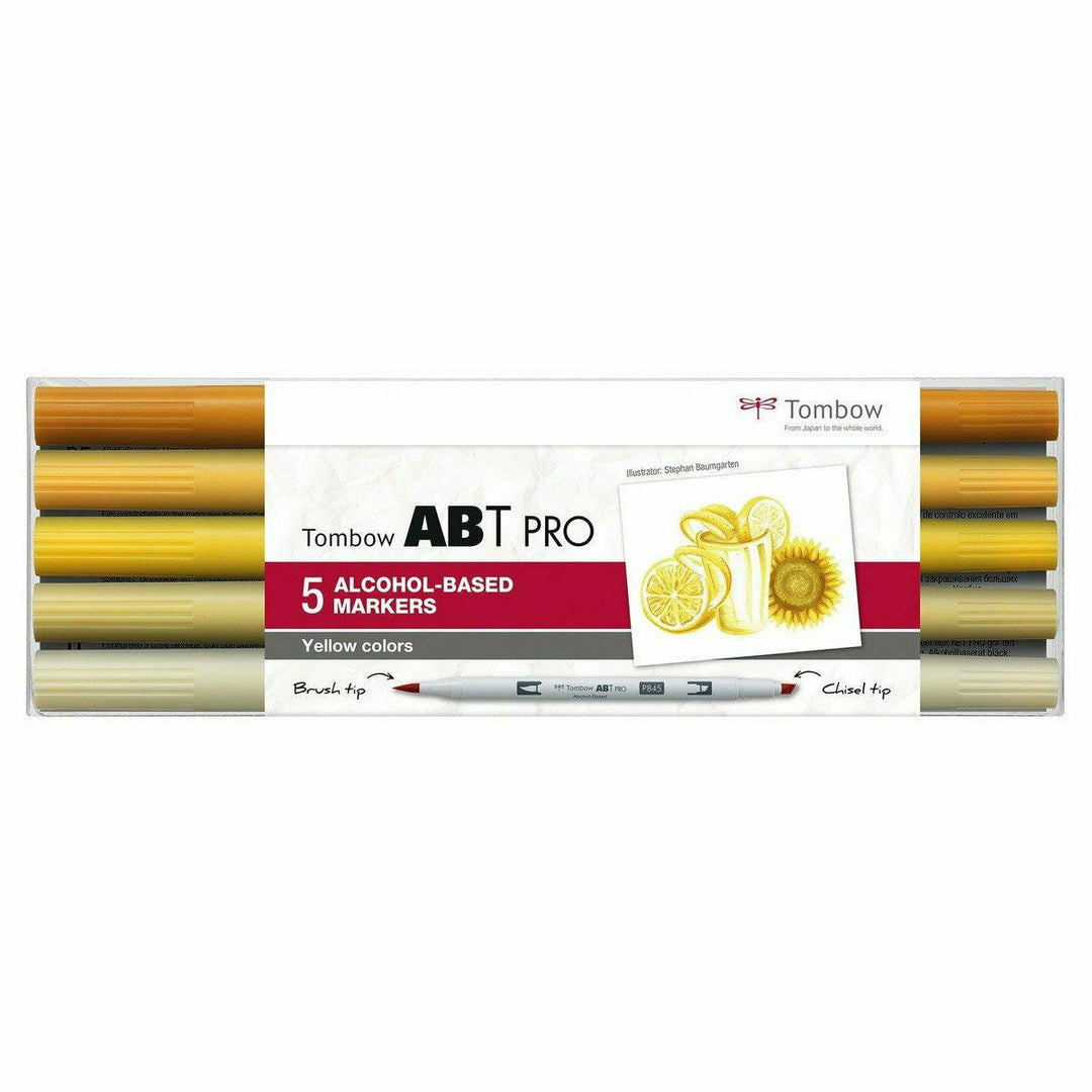 Tombow ABT PRO, Yellow, 5Stk. im Outlet Sale