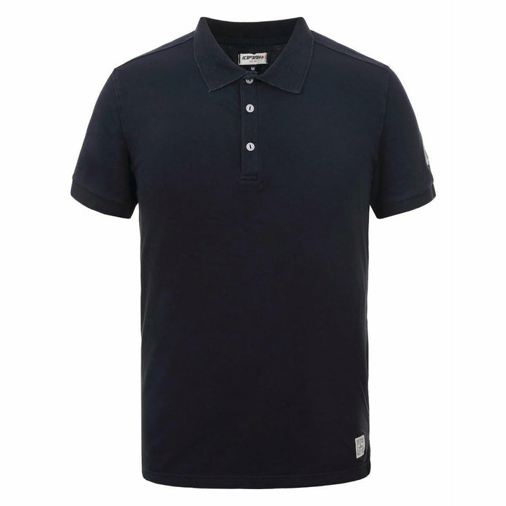 M POLO SHIRT ICEPEAK MARL BLUE im Outlet Sale