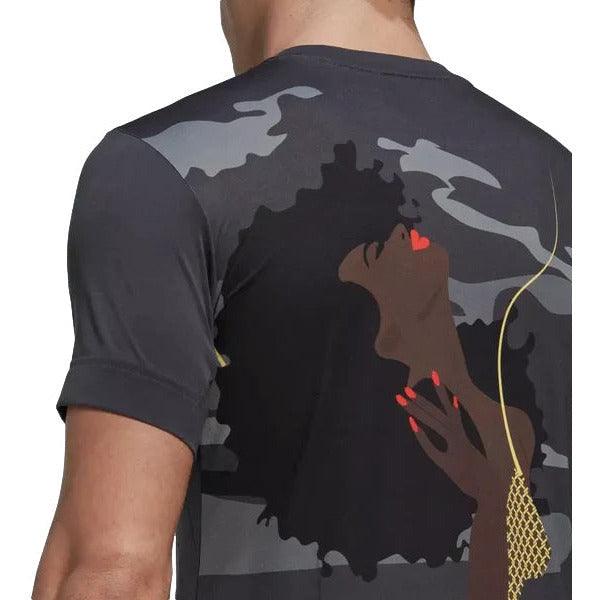 Adidas T-Shirt NeYork Printed T-Shirt Unisex im Outlet Sale