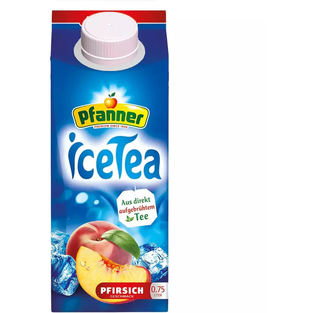 Pfanner Eistee Pfirsich 0,75l im Outlet Sale