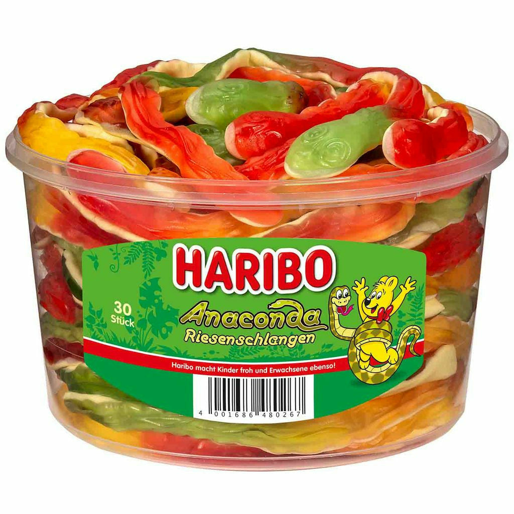 Haribo Riesenschlangen 30 Stück