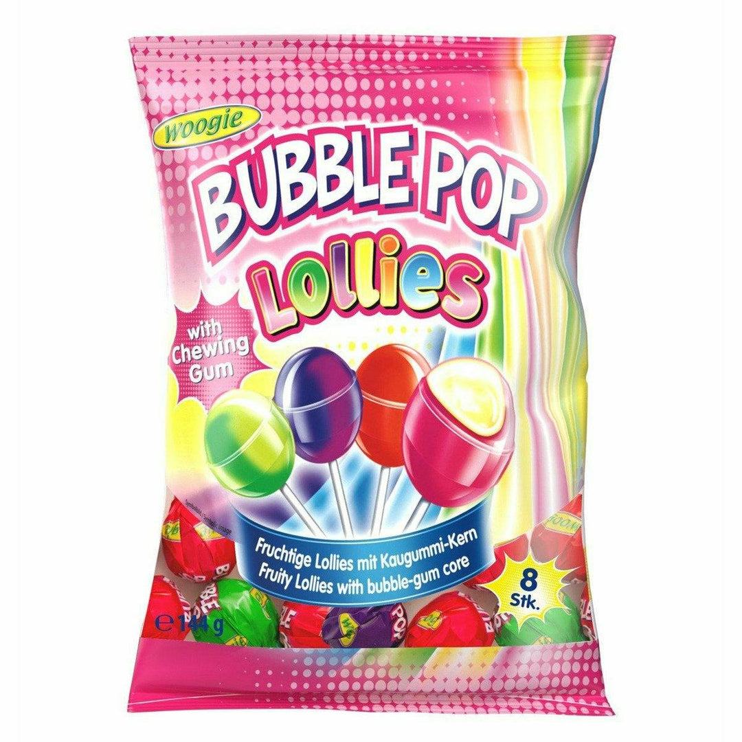 Woogie Lollies Bubble Pop 144g im Outlet Sale