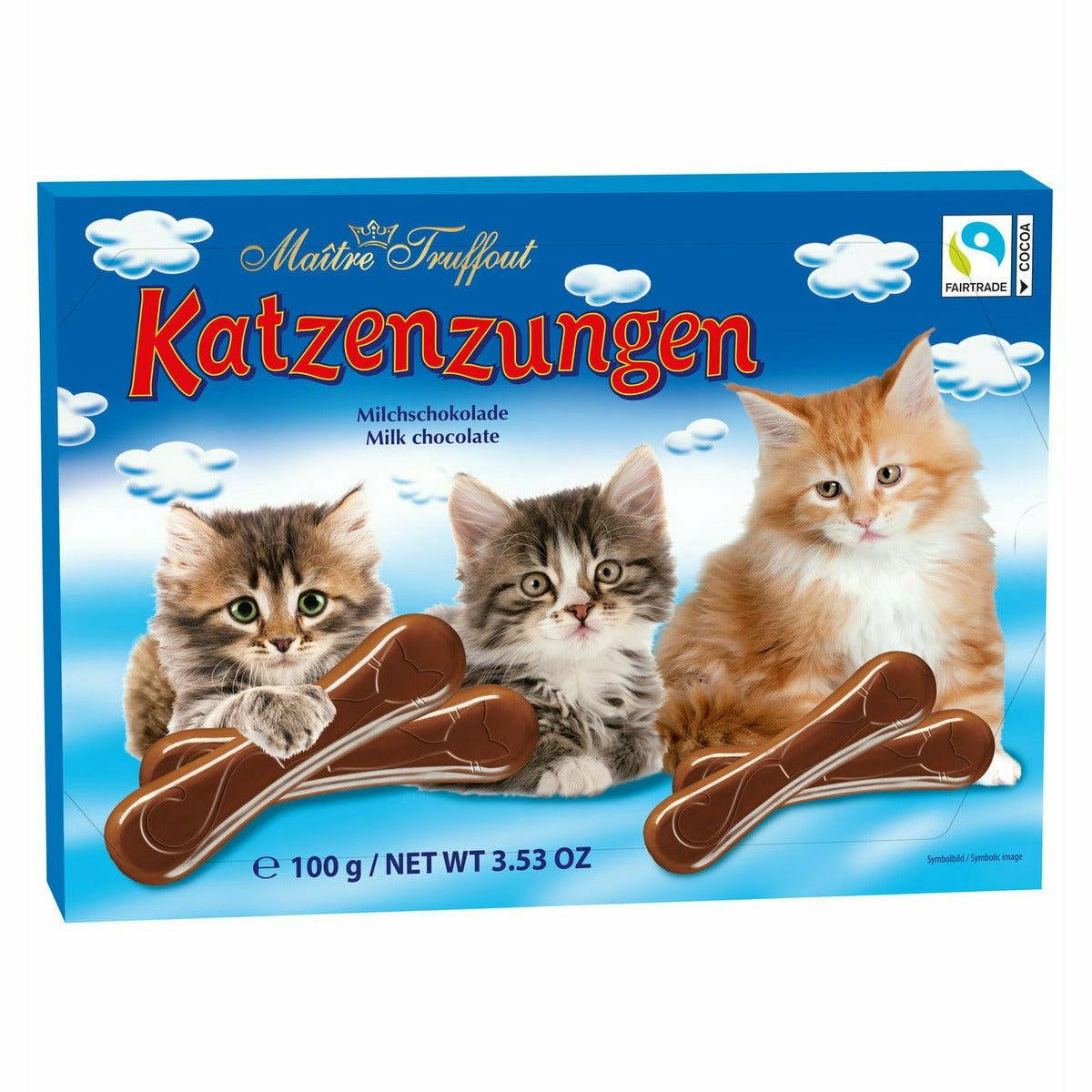 Maître Truffout Milchschokolade Katzenzungen 100g im Outlet Sale