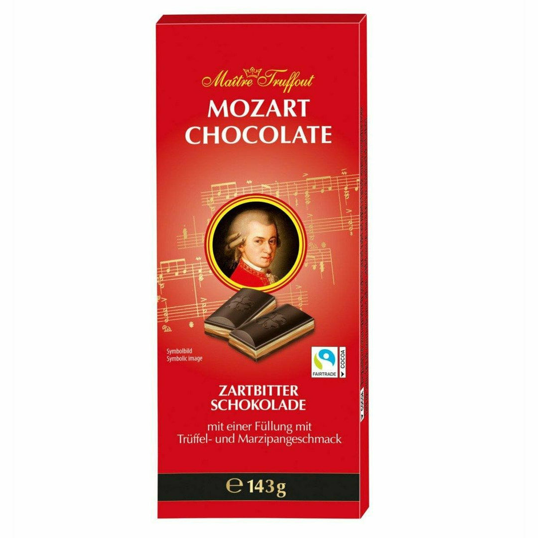 Maitre Truffout Mozart Zartbitterschokolade 143g im Outlet Sale