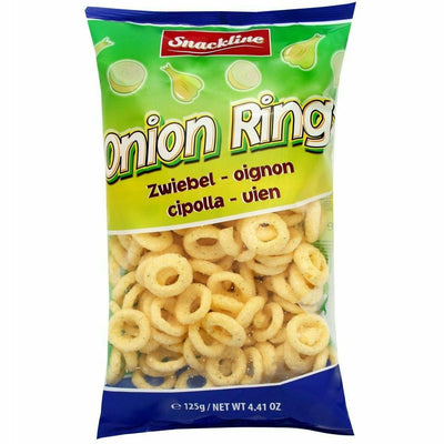 Snackline Onion Rings Maissnack gesalzen 125g im Outlet Sale