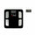 Pure2Improve Bodyfat Smart Scale in schwarz mit Pure2Improve-Logo im Outlet Sale