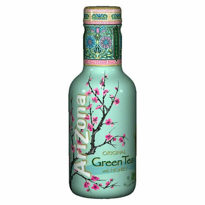 AriZona Green Tea Original with Honey 50cl Pet im Outlet Sale