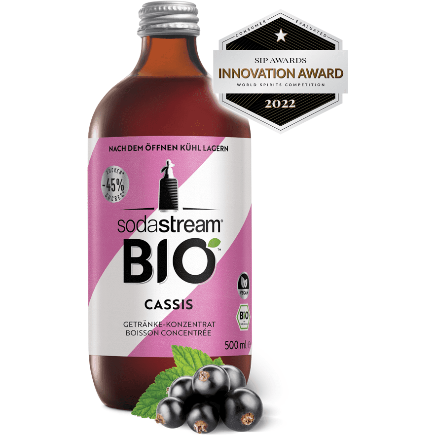 Sodastream Bio Sirup Cassis 500ml im Outlet Sale