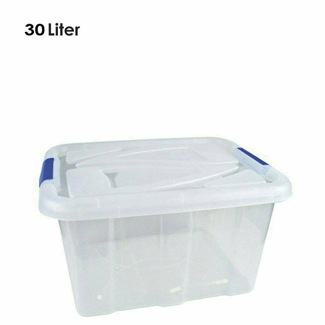 Box mit Deckel, 30 Liter, 26 x 49 x 39 cm im Outlet Sale