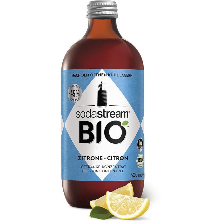 Sodastream Bio Sirup Zitrone 500ml im Outlet Sale