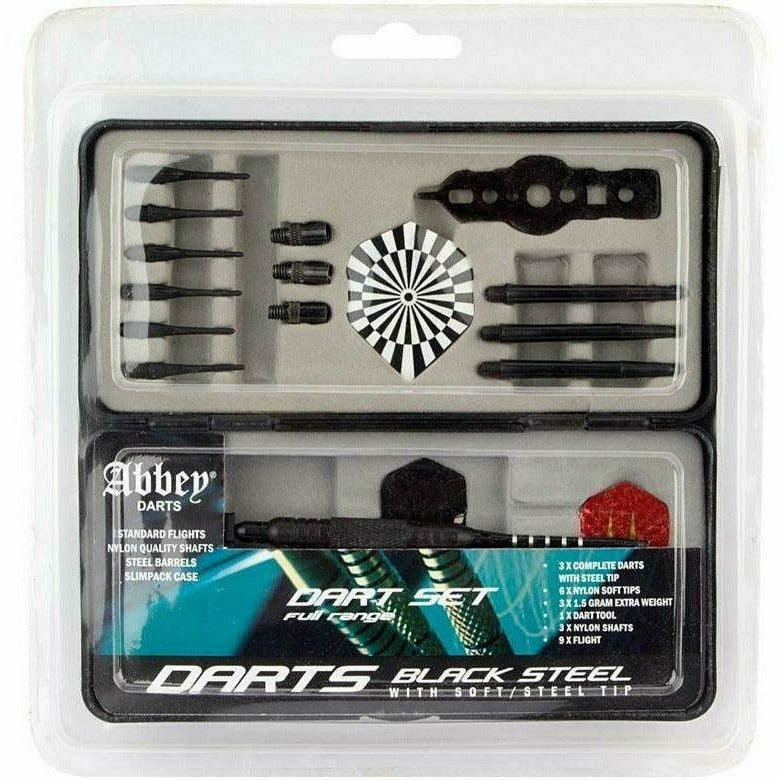 Dart Satz • Steel Tip/Soft Tip • Abbey® Darts im Outlet Sale