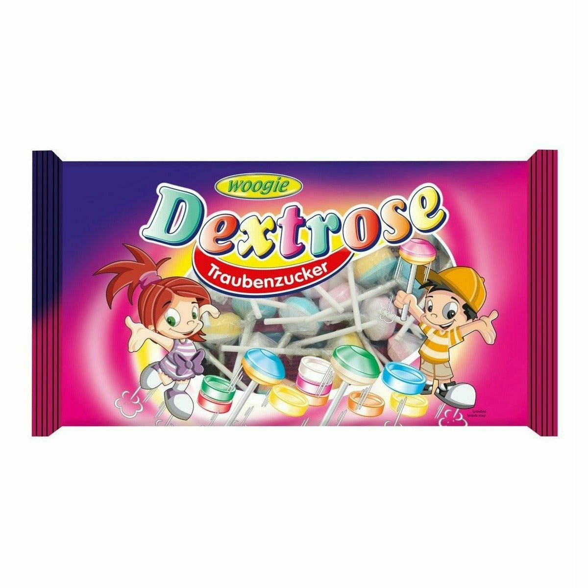 Woogie Dextrose Lollipops 400g im Outlet Sale