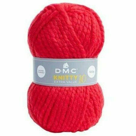 DMC Wolle Knitty - Rot 100g im Outlet Sale