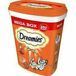 Dreamies Katzenfutter Mega Box 350g Huhn im Outlet Sale