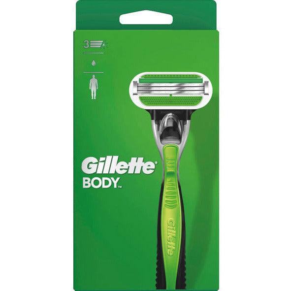 Gillette Body Rasierer, 3-fach Klinge im Outlet Sale