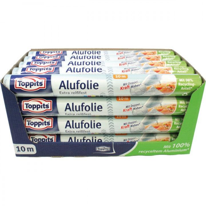 TOPPITS Alufolie 10m Rolle im Outlet Sale