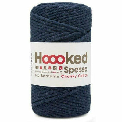 Hoooked Spesso Chunky Cotton. Marine 500gr im Outlet Sale
