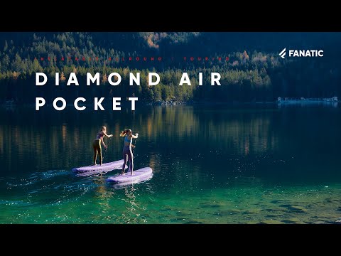 Fanatic SUP Diamond Air Touring Pocket Set Lavendel